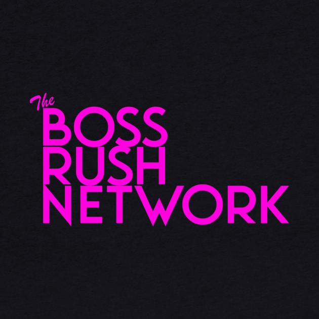 Boss Rush Network Logo (Pink) by Boss Rush Media | Boss Rush Network